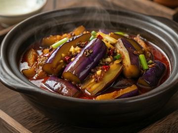 鱼香茄子煲