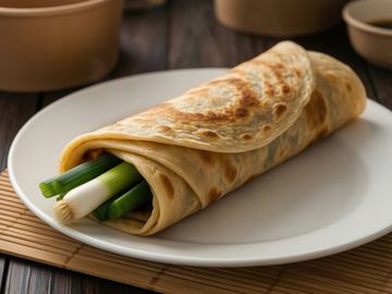 煎饼卷大葱