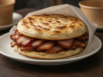 熏肉大饼